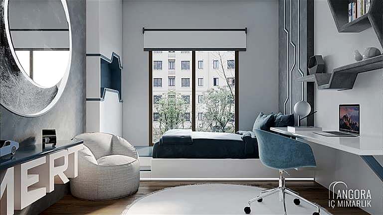 Ankara Özel Tasarım Çocuk Odası .