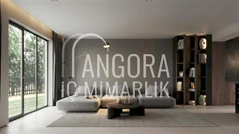 Salon İç Mimari Tasarımı.